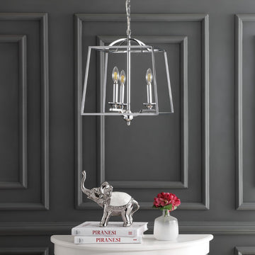 Gloria 14.5" Metal LED Pendant - JONATHAN Y